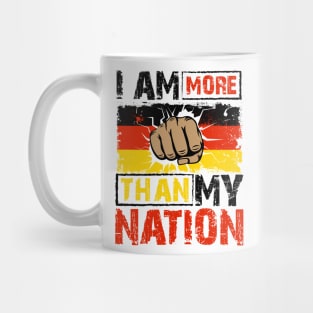 Anti Patriotism Design Germany Mug